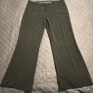 Pinstripe pants